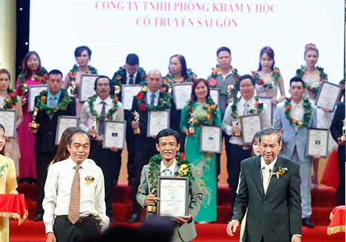 Phòng khám Y học Cổ truyền Sài Gòn được vinh danh TOP 10 thương hiệu dẫn đầu